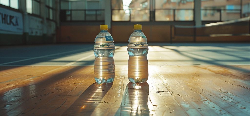 Гидратация во время игры в сквош